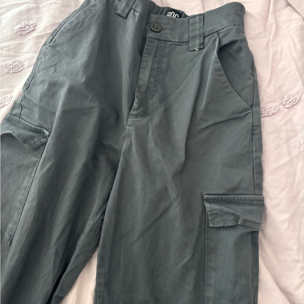 BDG Gray Cargo Pants Relaxed Fit